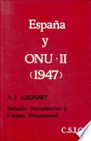 España y ONU: 1947