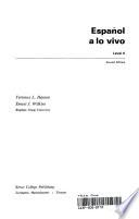 Español a Lo Vivo, Level II
