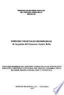 Especies vegetales promisorias de los países del Convenio Andres Bello