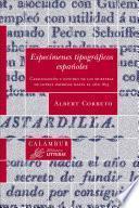 Especímenes tipográficos españoles