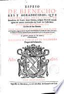 Espeio de bienechores y agradecidos