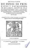 Espeio De Principes Y Cavalleros