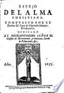 Espejo del alma christiana