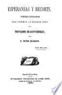 Esperansas y recorts