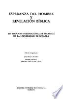 Esperanza del hombre y revelación bíblica