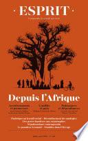 Esprit - Depuis l'Afrique