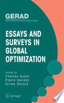 Essays and Surveys in Global Optimization