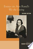Essays on Ayn Rand's We the Living