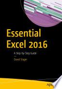 Essential Excel 2016