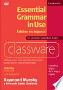 Essential Grammar in Use Classware DVD-ROM Spanish Edition