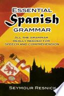 Essential Spanish Grammar