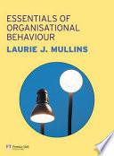 Essentials of Organisational Behaviour