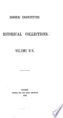 Essex Institute Historical Collections