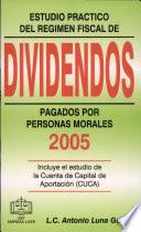 Est. Rég. Dividendos Pagados Pnas. Morales