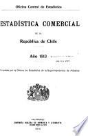 Estadística comercial de la república de Chile