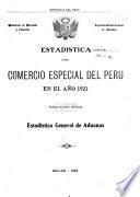 Estadística del comercio exterior