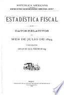 Estadística fiscal
