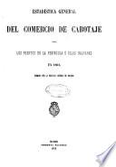 Estadística general del comercio de cabotaje entre los puertos de la Península e Islas Baleares
