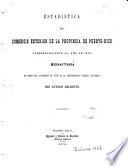 Estadistica General del Comercio Exterior de la provincia de Puerto-Rico