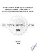 Estadística industrial anual 1968