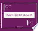 Estadística industrial mensual 1972