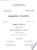 Estadística panameña