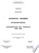 Estadística panameña. Situación social
