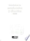Estadísticas de matrimonios y divorcios