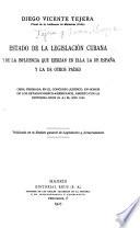 Estado de la legislación cubana