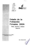 Estado de la población peruana