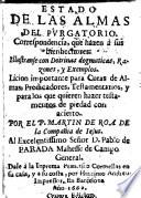 Estado de las almas del purgatorio