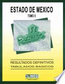 Estado de México. Conteo de Población y Vivienda, 1995. Resultados definitivos. Tabulados básicos. Tomo II