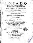 Estado del matrimonio