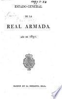Estado general de la Real Armada. Año de 1829(-1832).