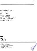 Estados financieros de las entidades paraestatales