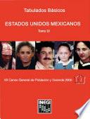 Estados Unidos Mexicanos. Tabulados básicos. XII Censo General de Población y Vivienda 2000. Tomo III