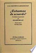 ¿Estamos de acuerdo?