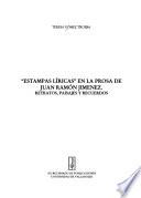 Estampas líricas en la prosa de Juan Ramón Jiménez