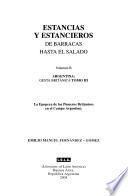 Estancias y estancieros de barracas hasta el salado