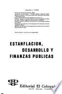 Estanflación, desarrollo y finanzas públicas