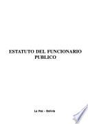 Estatuto del funcionario publico