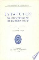 Estatutos Da Universidade de Coimbra (1559)