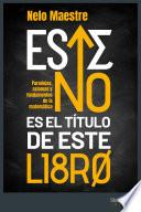 Este no es el título de este libro