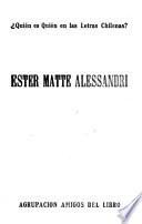 Ester Matte Alessandri