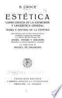 Estética como ciencia de la expresión y linguística general