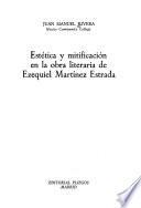 Estética y mitificación en la obra de Ezequiel Martínez Estrada