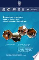 Estrategias académicas para la inducción al pensamiento matemático