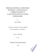 Estrategias linguisticas y estructurales innovadoras y la destitución de la autoridad dictatorial en El Gran Burundún-Burundá ha muerto de Jorge Zalamea