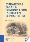 Estrategias para la comunicación escrita en el Practicum