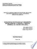 Estrategias tecnológicas y desempeño exportador de la pequeña y mediana empresa